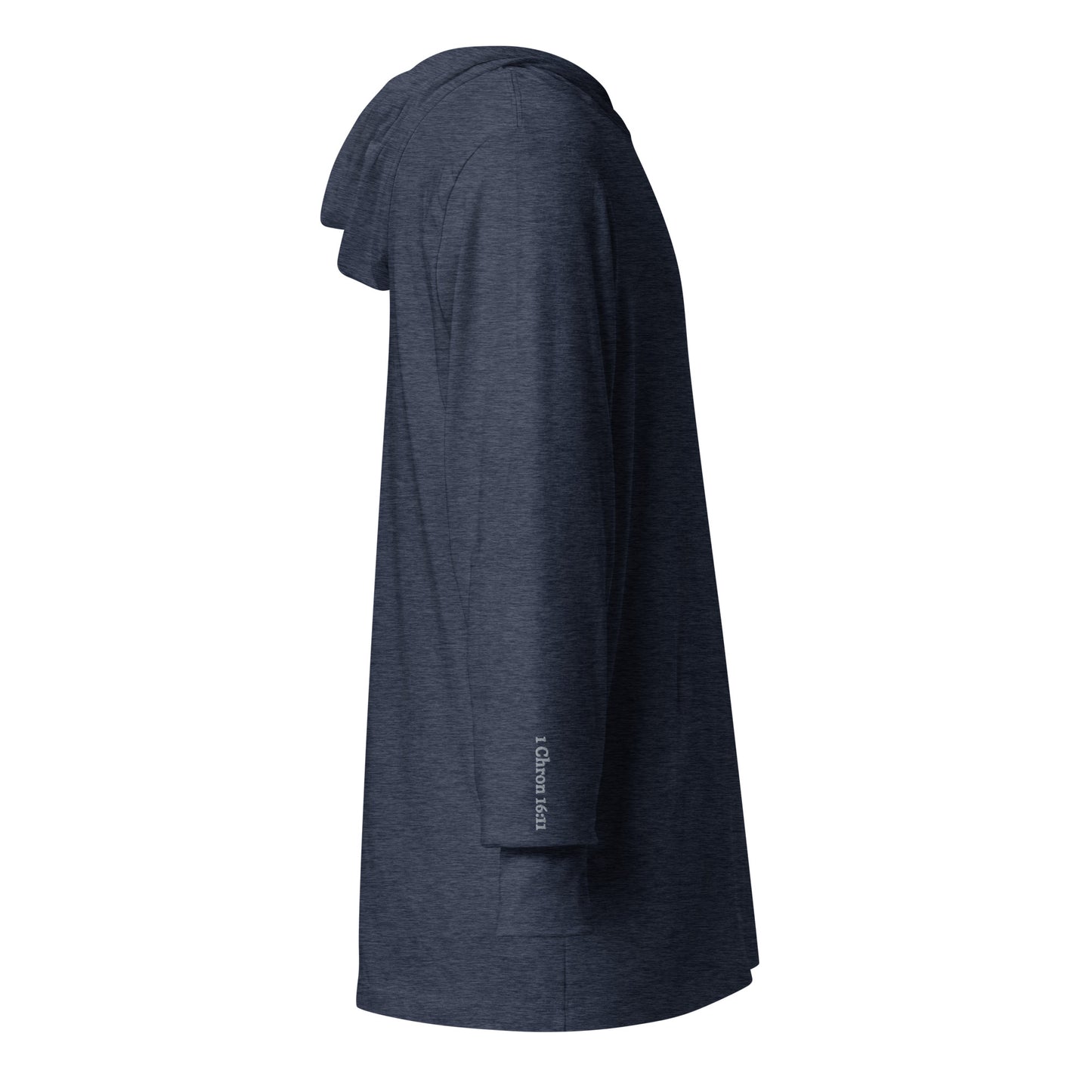 Seeking the Lord & His strength - Unisex Hooded Long Sleeve Tee