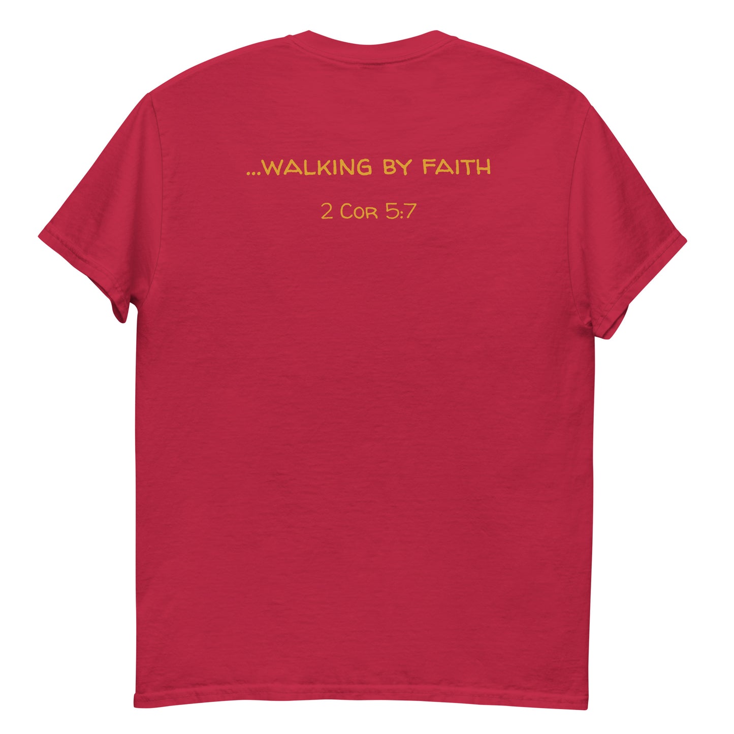 Walking By Faith - Men's classic tee