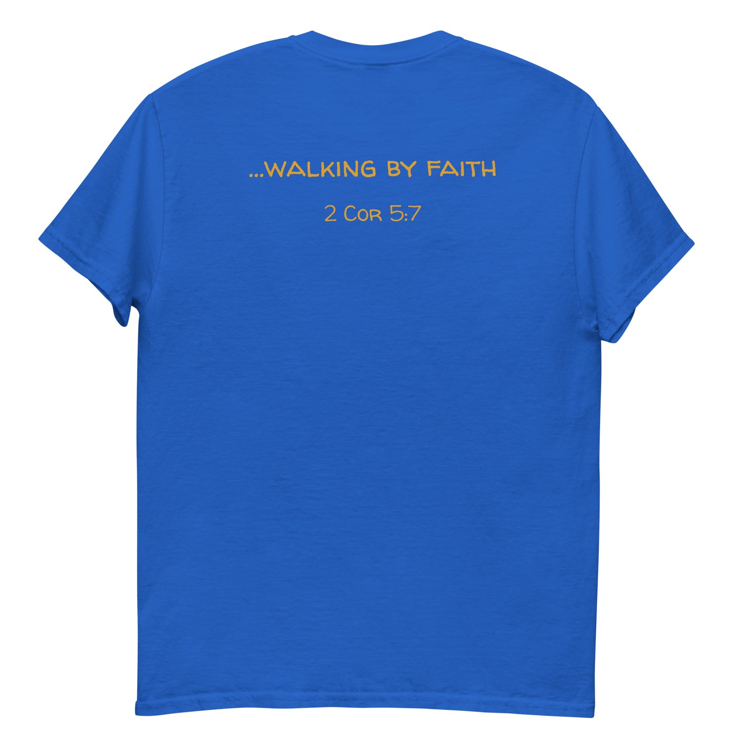 Walking By Faith - Men's classic tee