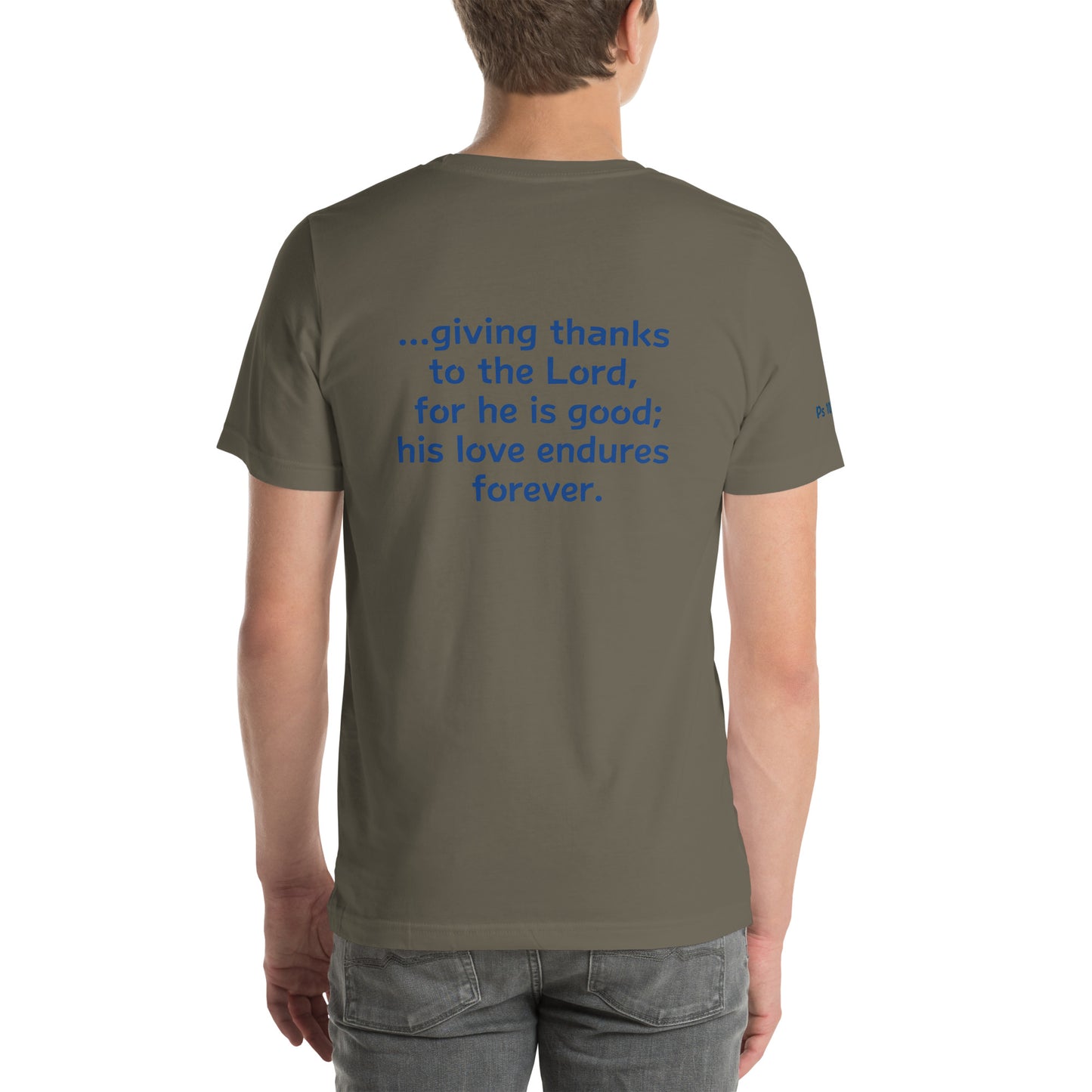 Giving Thanks To The Lord - Men's T-shirt