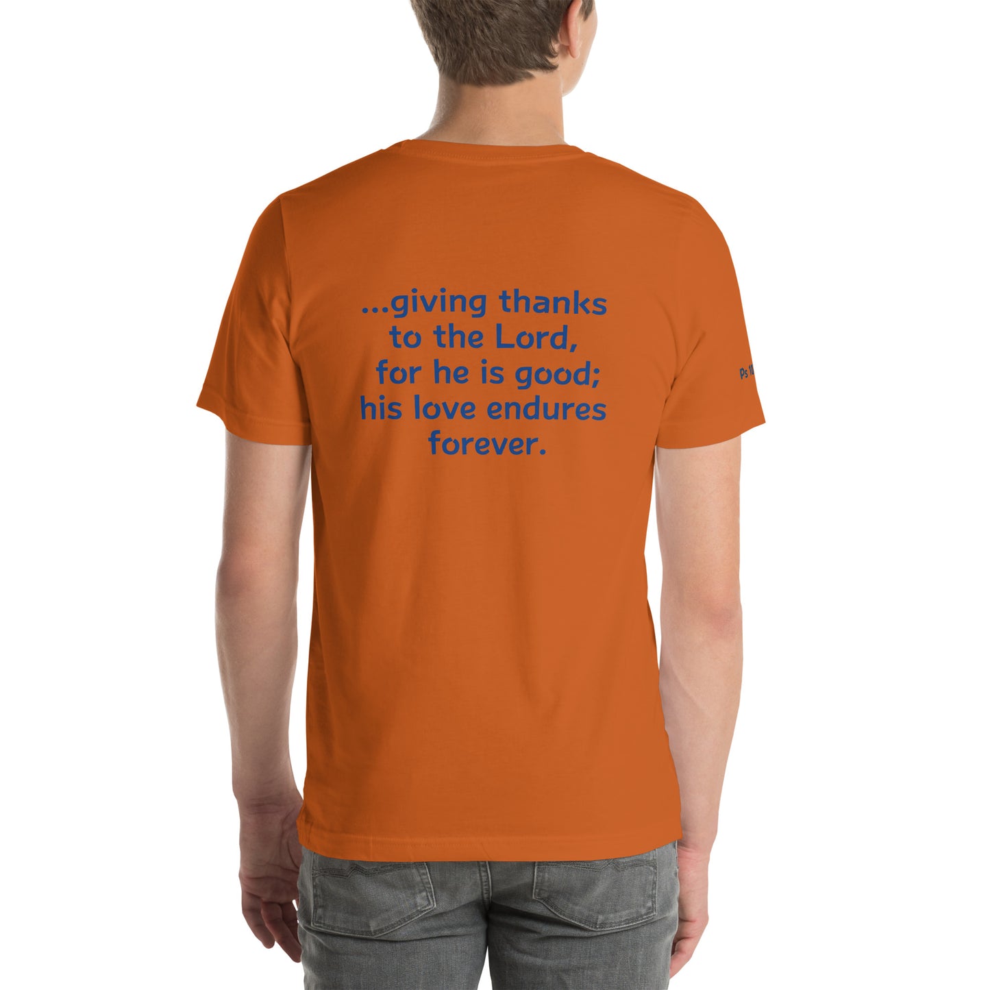 Giving Thanks To The Lord - Men's T-shirt