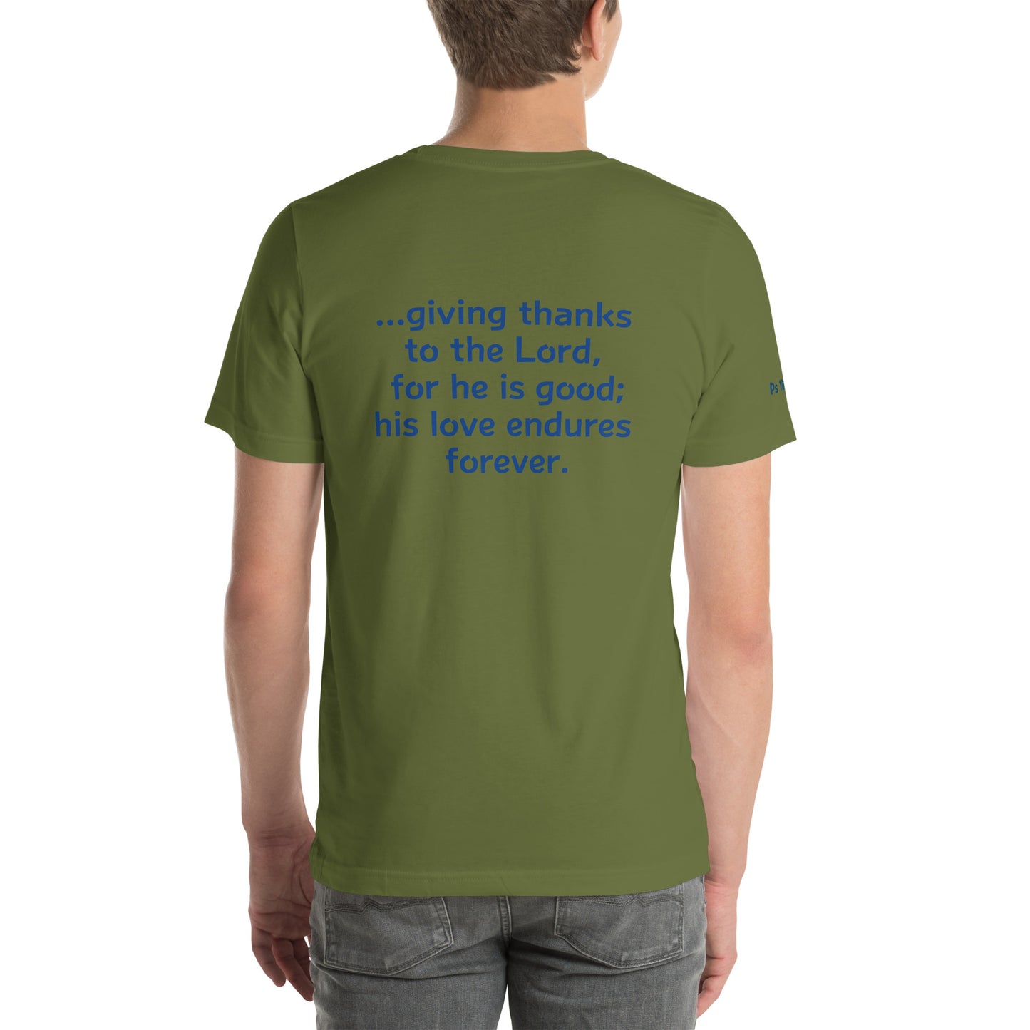 Giving Thanks To The Lord - Men's T-shirt