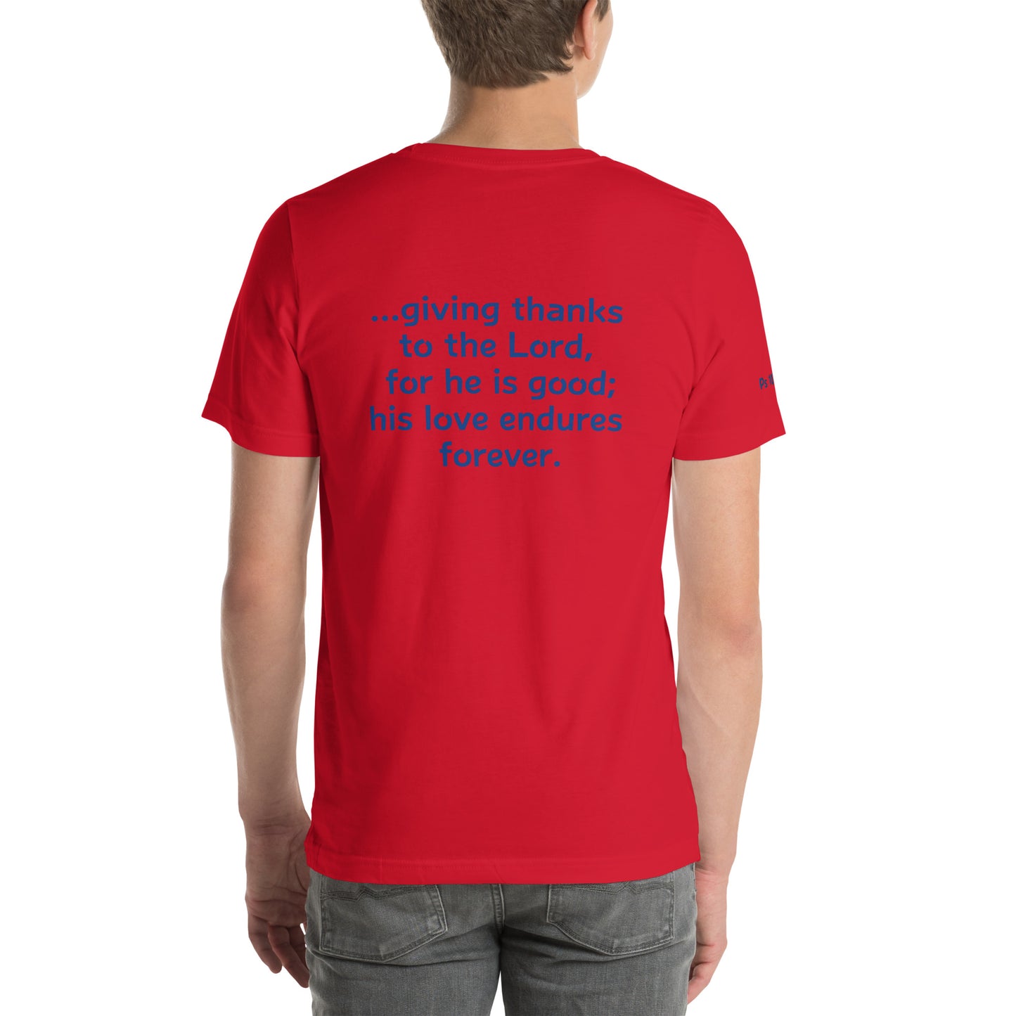 Giving Thanks To The Lord - Men's T-shirt
