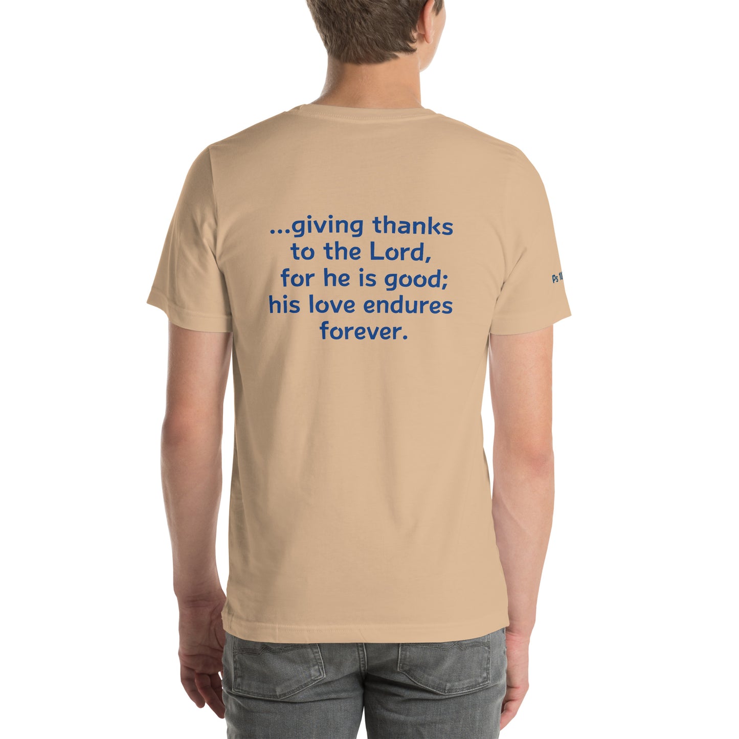 Giving Thanks To The Lord - Men's T-shirt