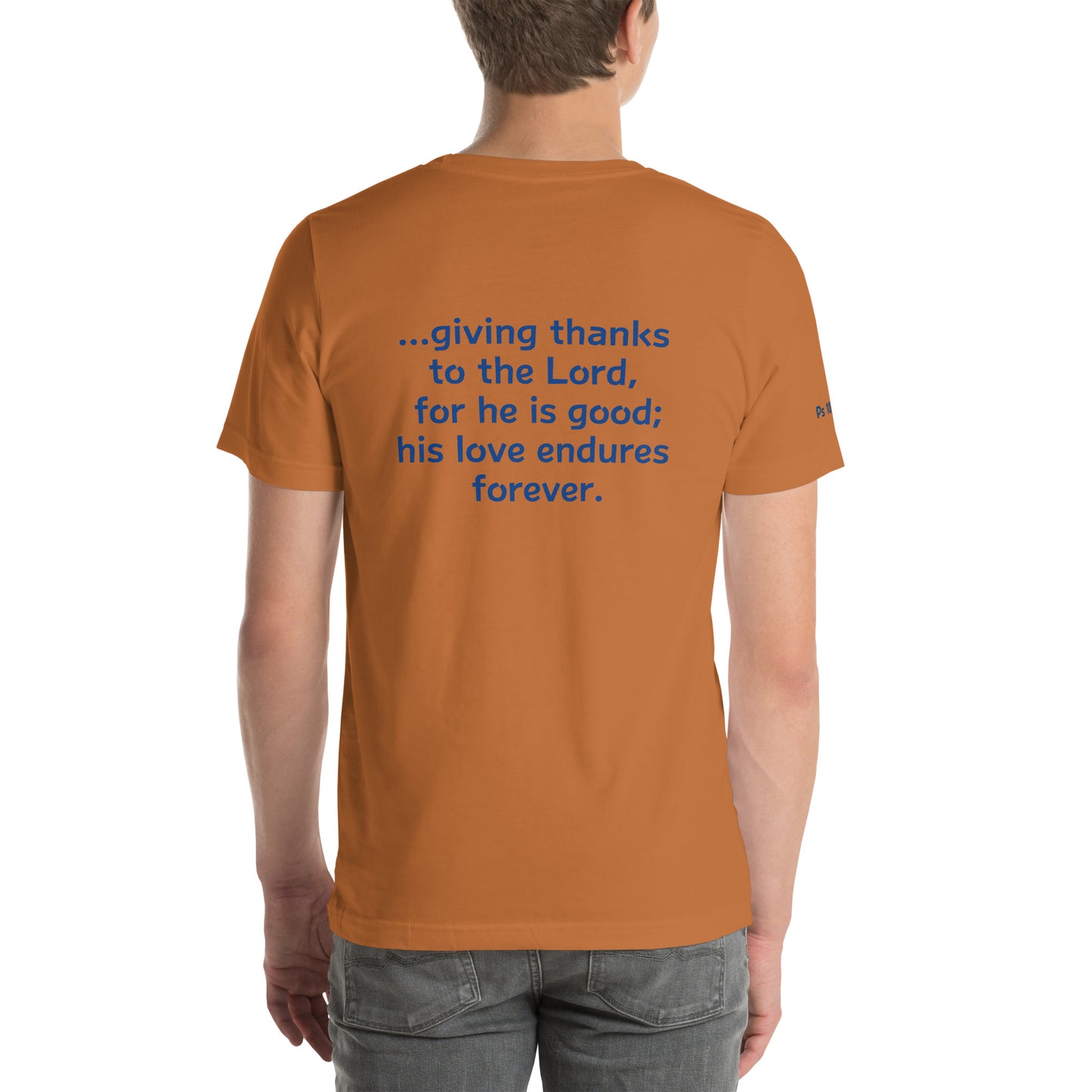 Giving Thanks To The Lord - Men's T-shirt