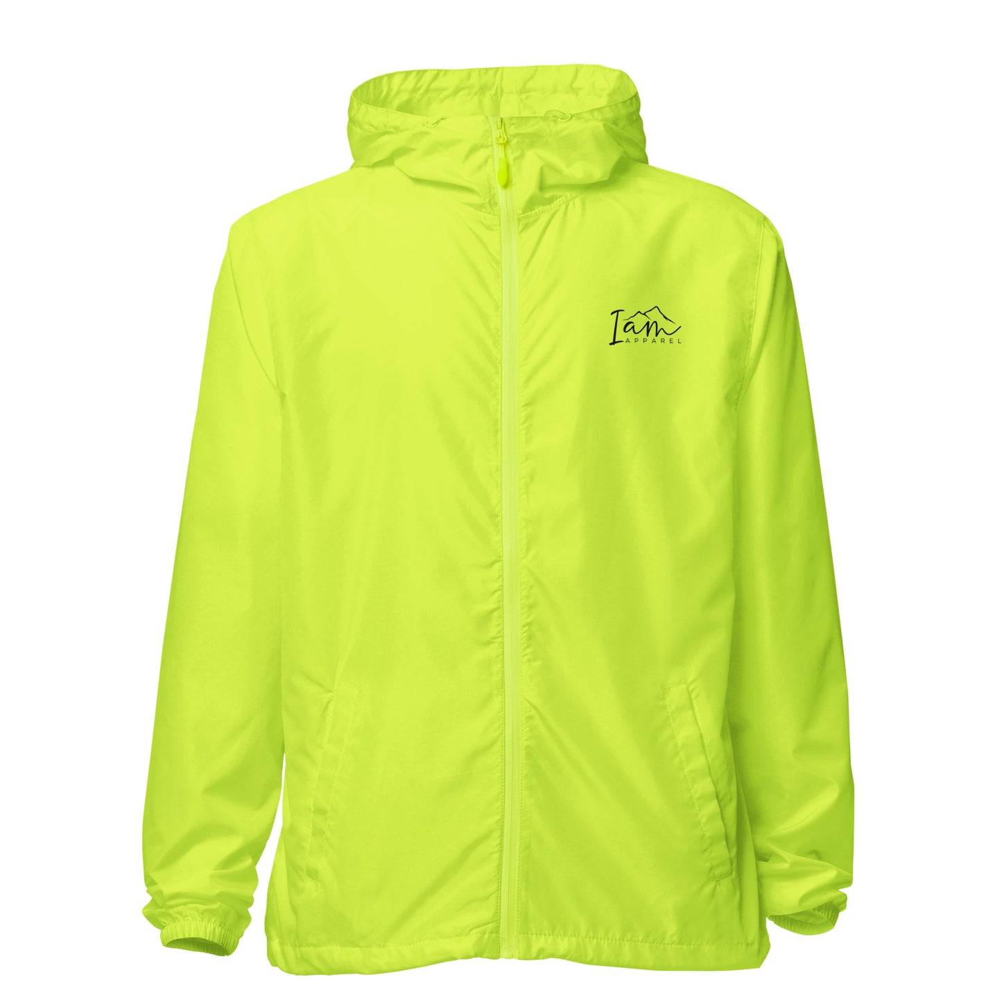Protected - Unisex lightweight zip up windbreaker