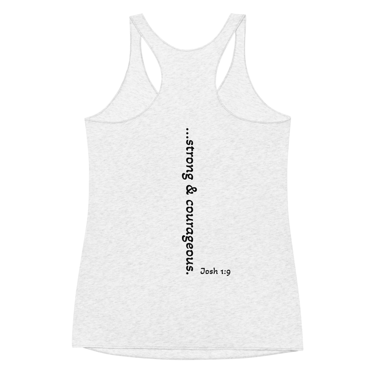 Strong & Courageous Women's Racerback Tank