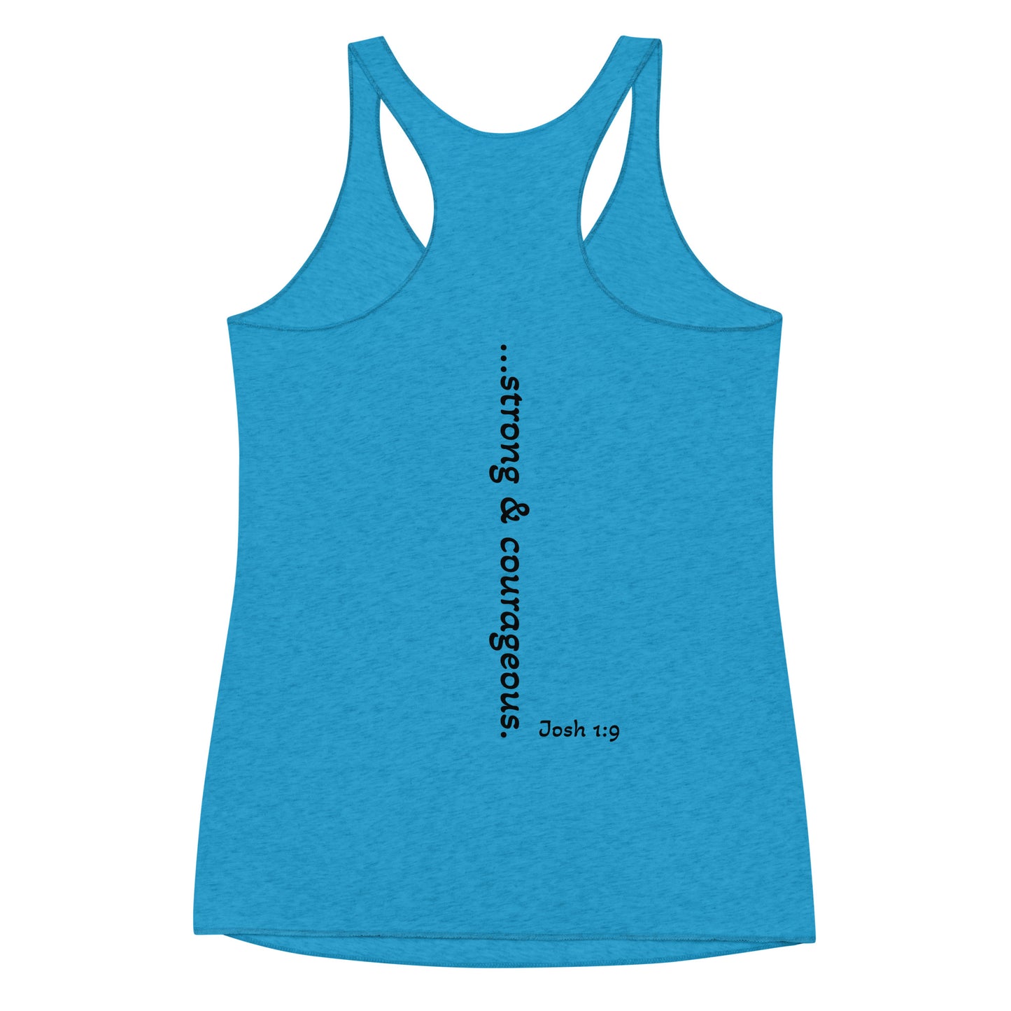 Strong & Courageous Women's Racerback Tank